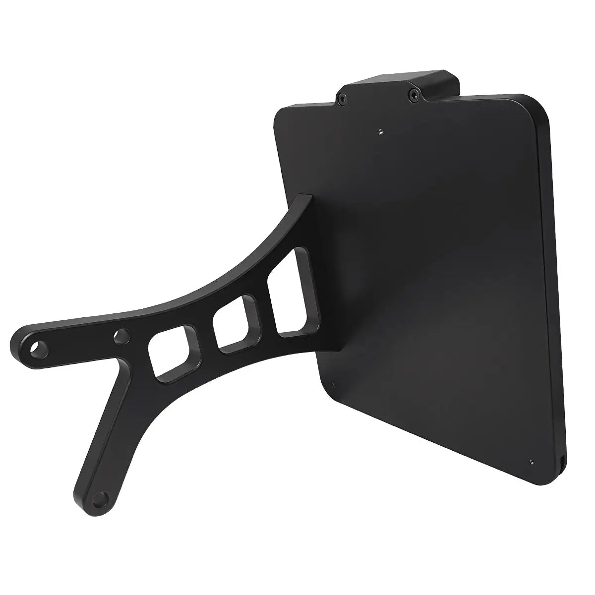 Heinz Bikes License Plate Side Mounts - Black Anodized Aluminum