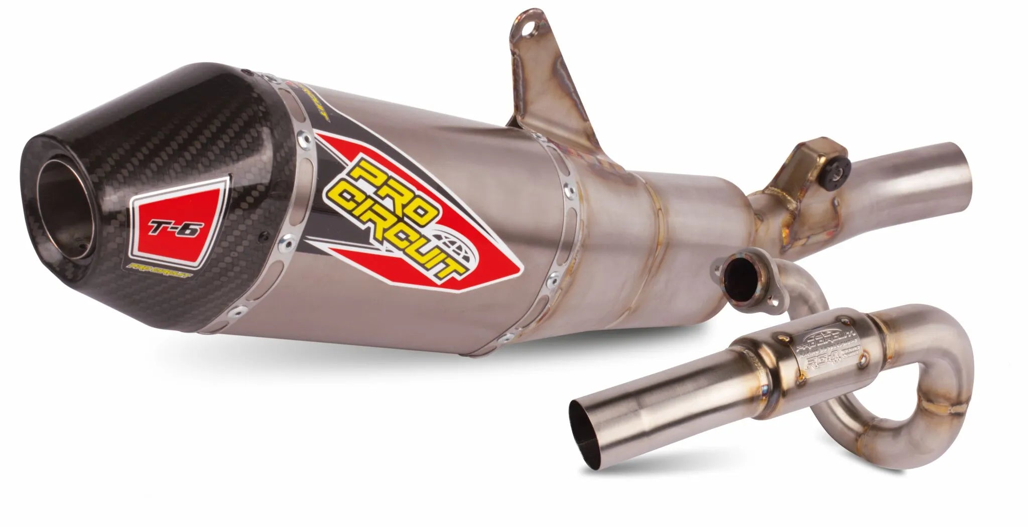Pro Circuit T-6 Euro Avgassystem Ss/ti/cf