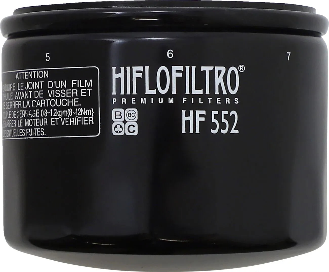 Hiflofiltro Oil Filter Hf552