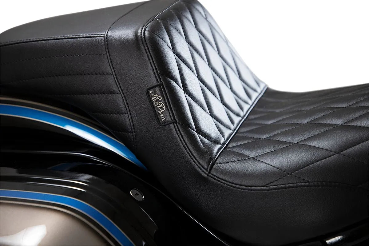 Le Pera Kick Flip Biker Gel Seat - For Harley Davidson