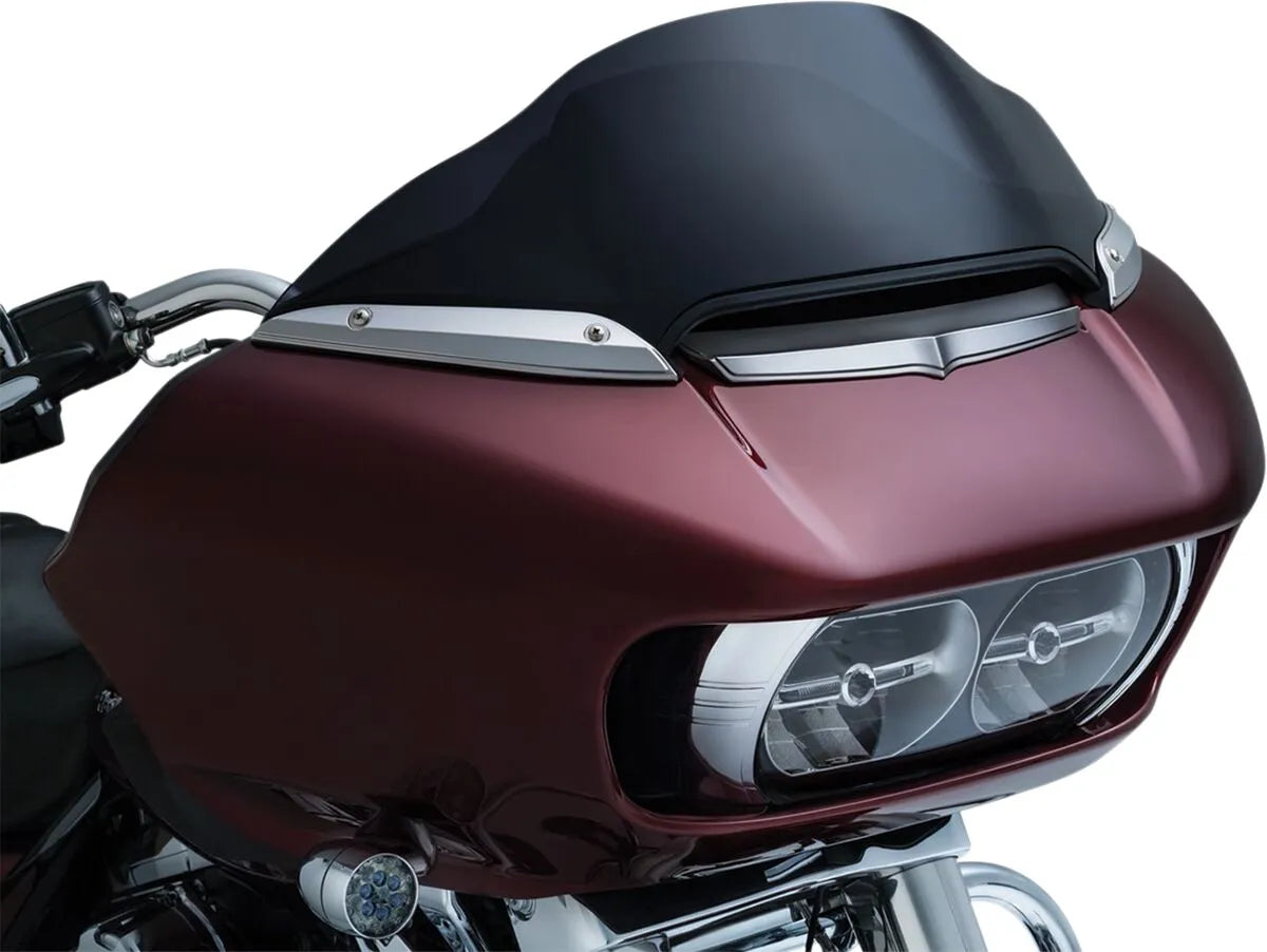Kuryakyn Windshield Side Trim Chrome
