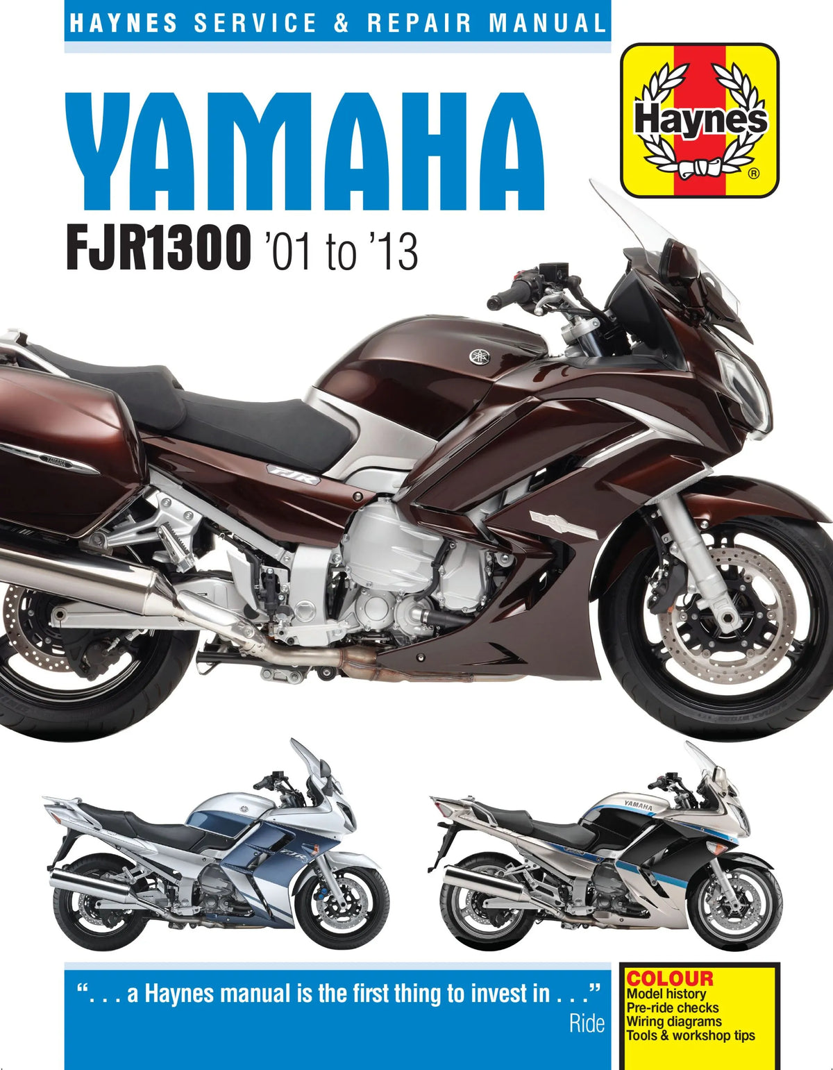 Haynes Yamaha FJR1300 Service Manual 2001-2013