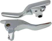 Drag Specialties Short Lever Set - Chrome Aluminum