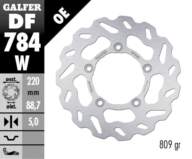 Galfer Wave® Brake Rotor - High-performance Braking
