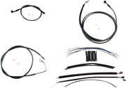 Magnum Shielding Black Pearl Handlebar Kit 15"-17" Ape Hanger