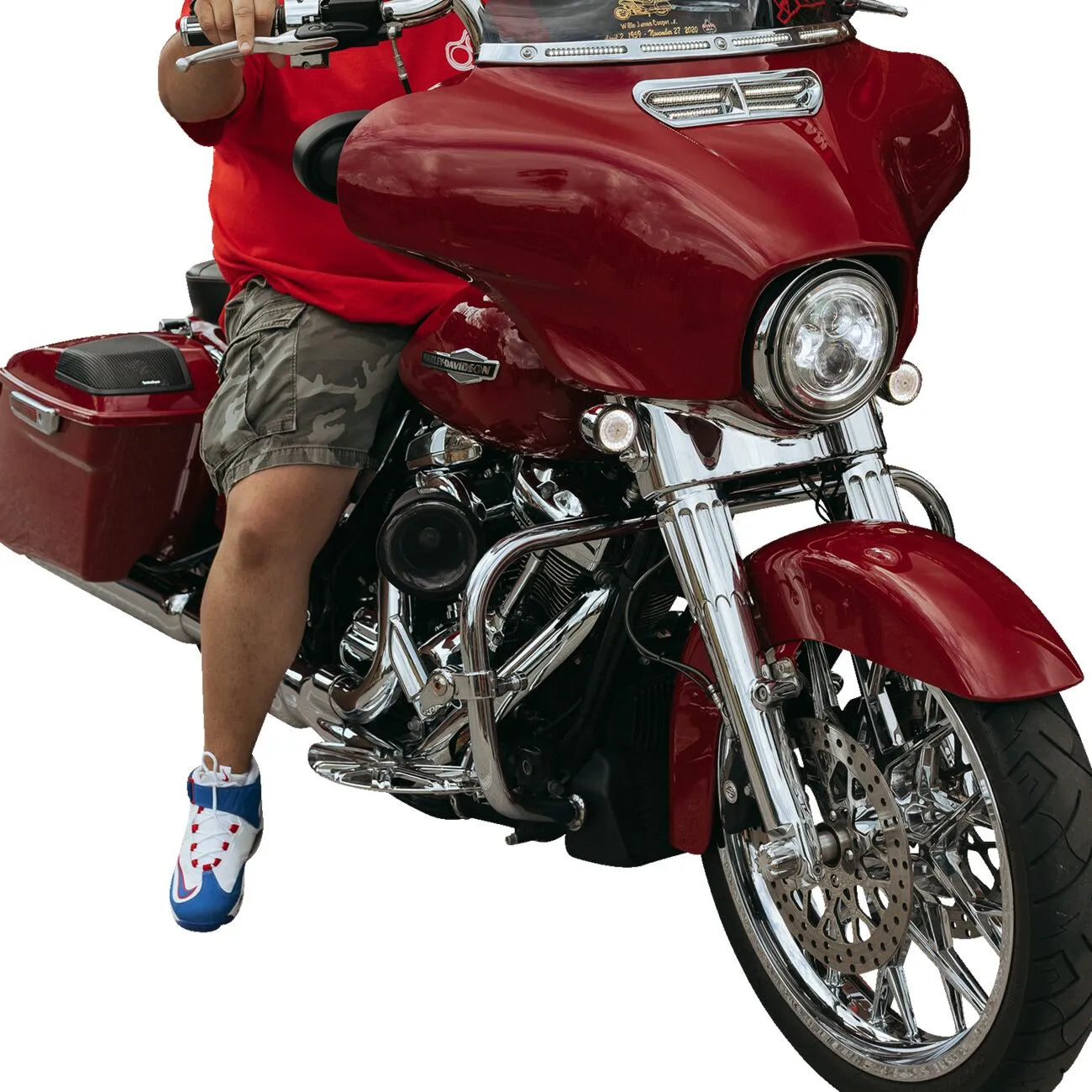 Custom Dynamics Genesis 4 Led Batwing Fairing Vent Insert