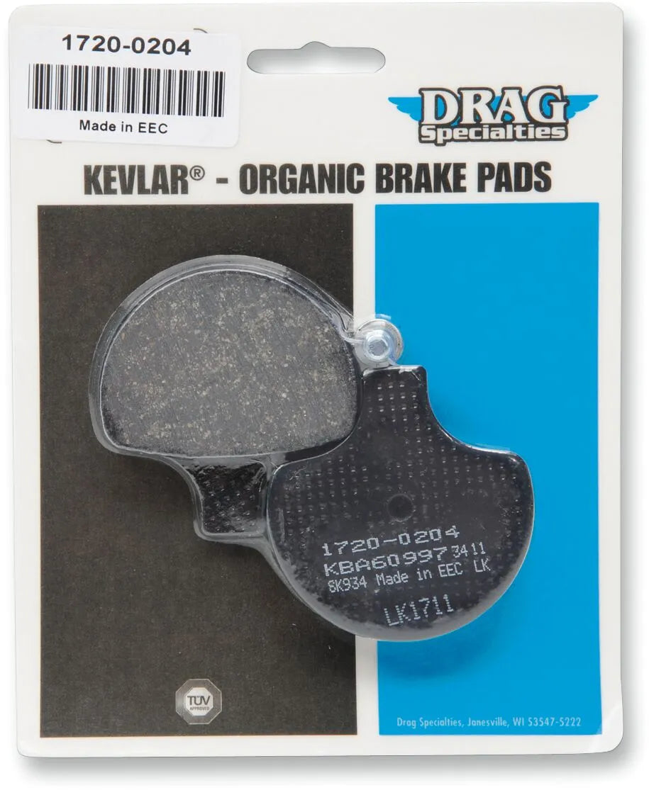 Drag Specialties Organiska Bromsbelägg För Harley-davidson/buell