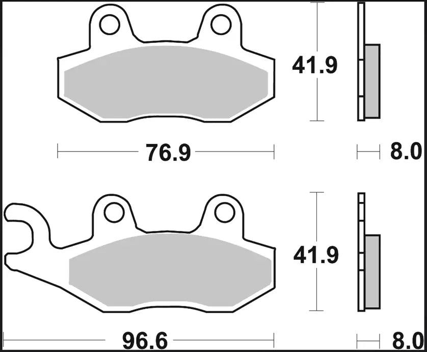 Brembo Cc Carbon Ceramic Brake Pad Set