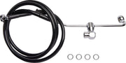 Drag Specialties Bakre bromsledning för icke-ABS-system