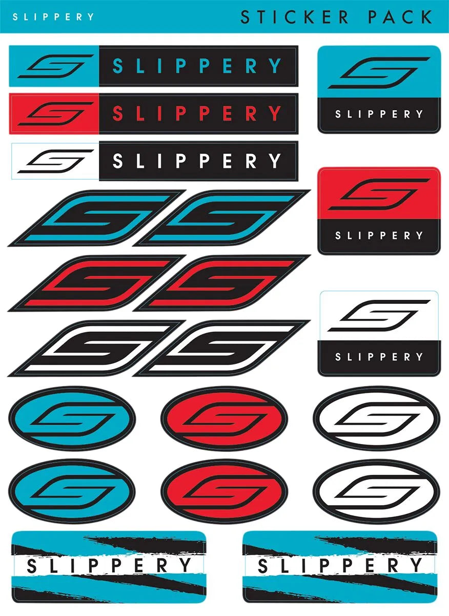 Slippery Decals Sticker Pack