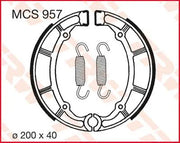Trw Bromsbackar - Organisk Blandning, 200mm Diameter - Bak