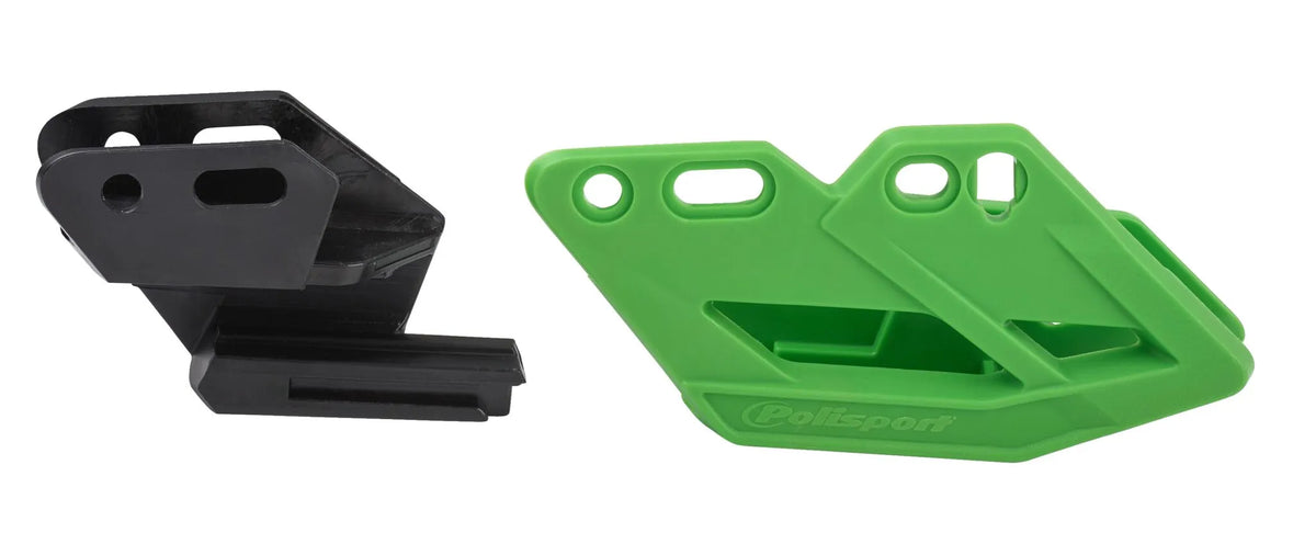 Polisport Performance Chain Guide Kit Green for Kawasaki KXF
