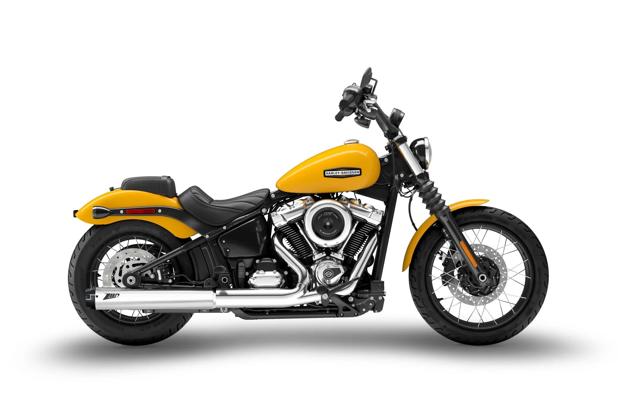 Zard 4.5" Slip-on Muffler For Hd-softail