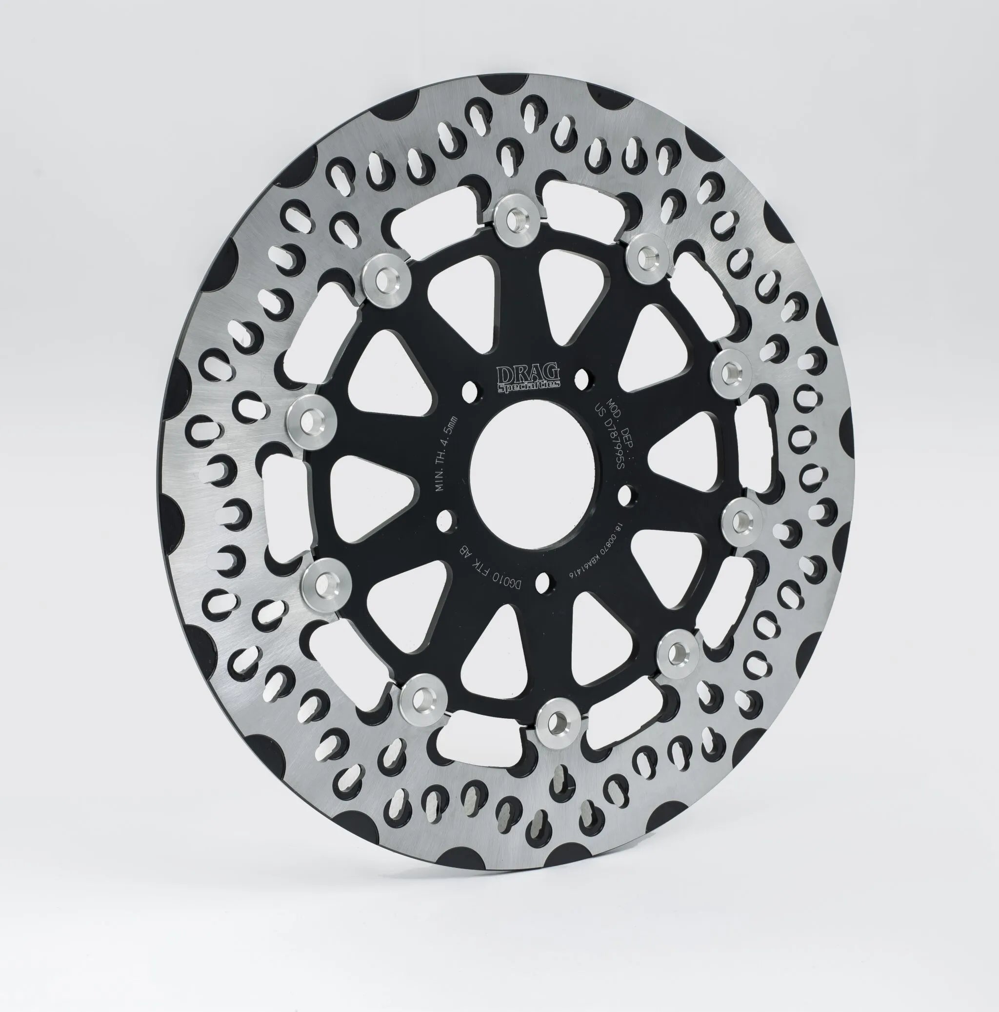 Drag Specialties FTK Series Bromsrotor - Fram