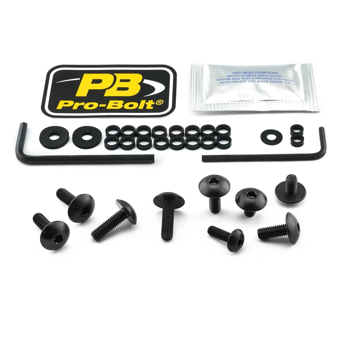 Pro Bolt Aluminium Fairing Bolt Kit For Triumph