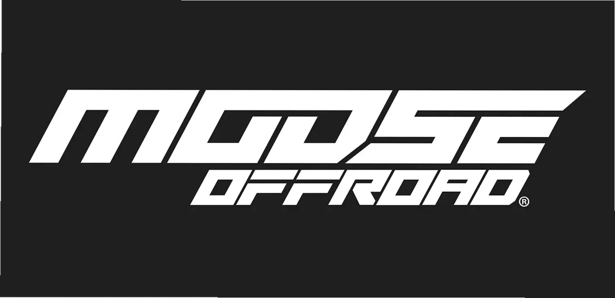 Moose Offroad Shop Banner 4' Black