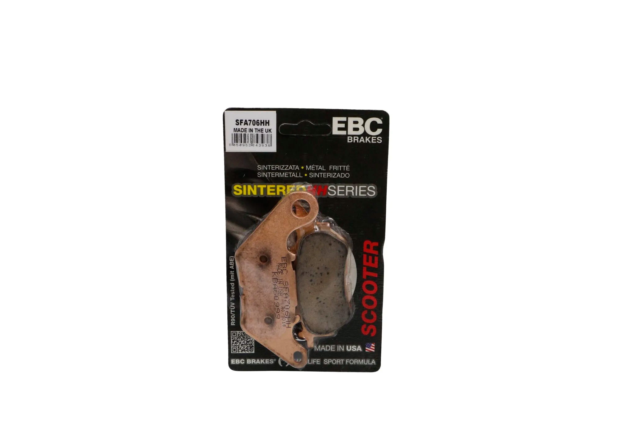 Ebc Sfa-hh Serie Sintrade Bromsbelägg För Scootrar - Bak