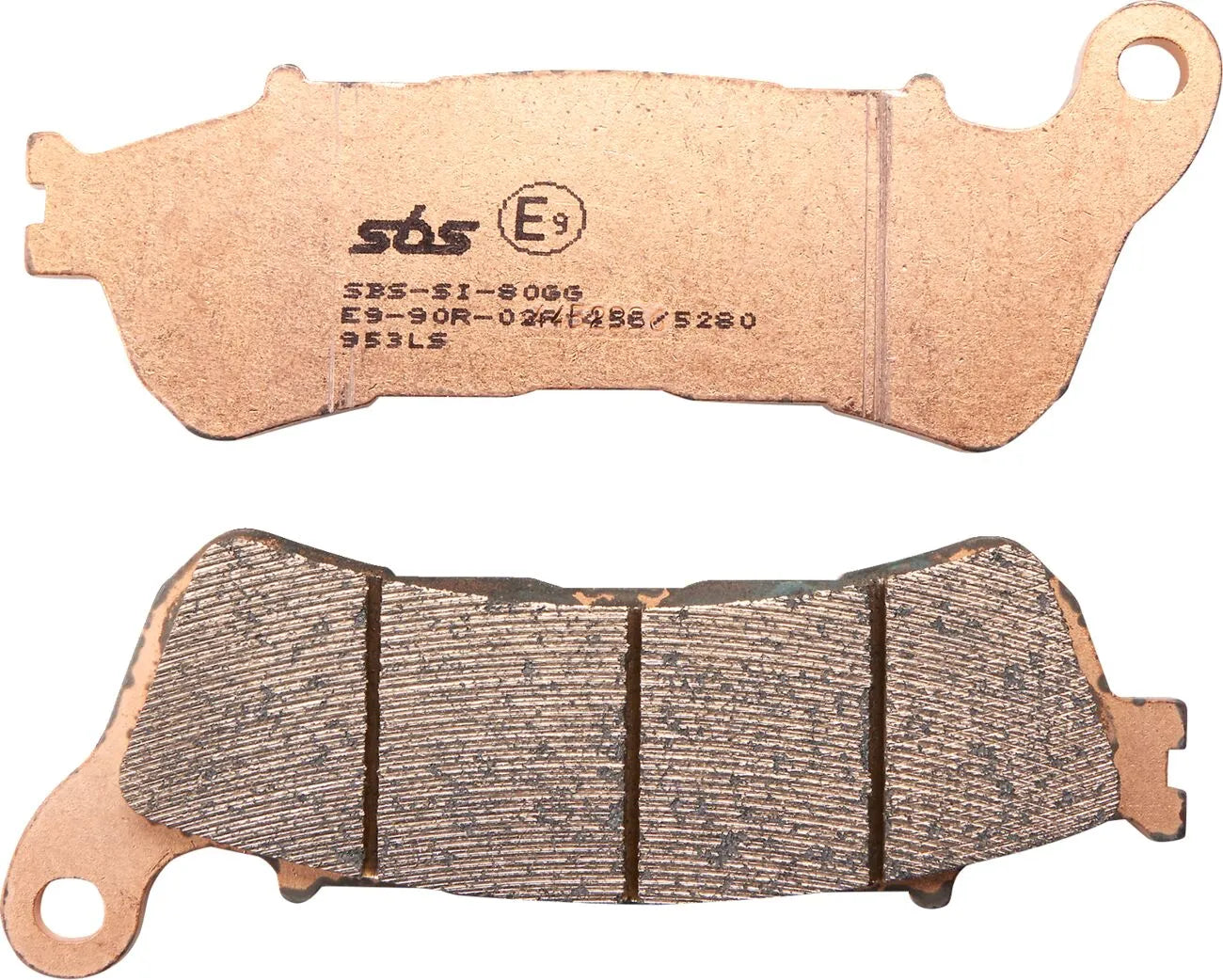 SBS Sintered Bromsbelägg - Hög Termisk Stabilitet - Bak