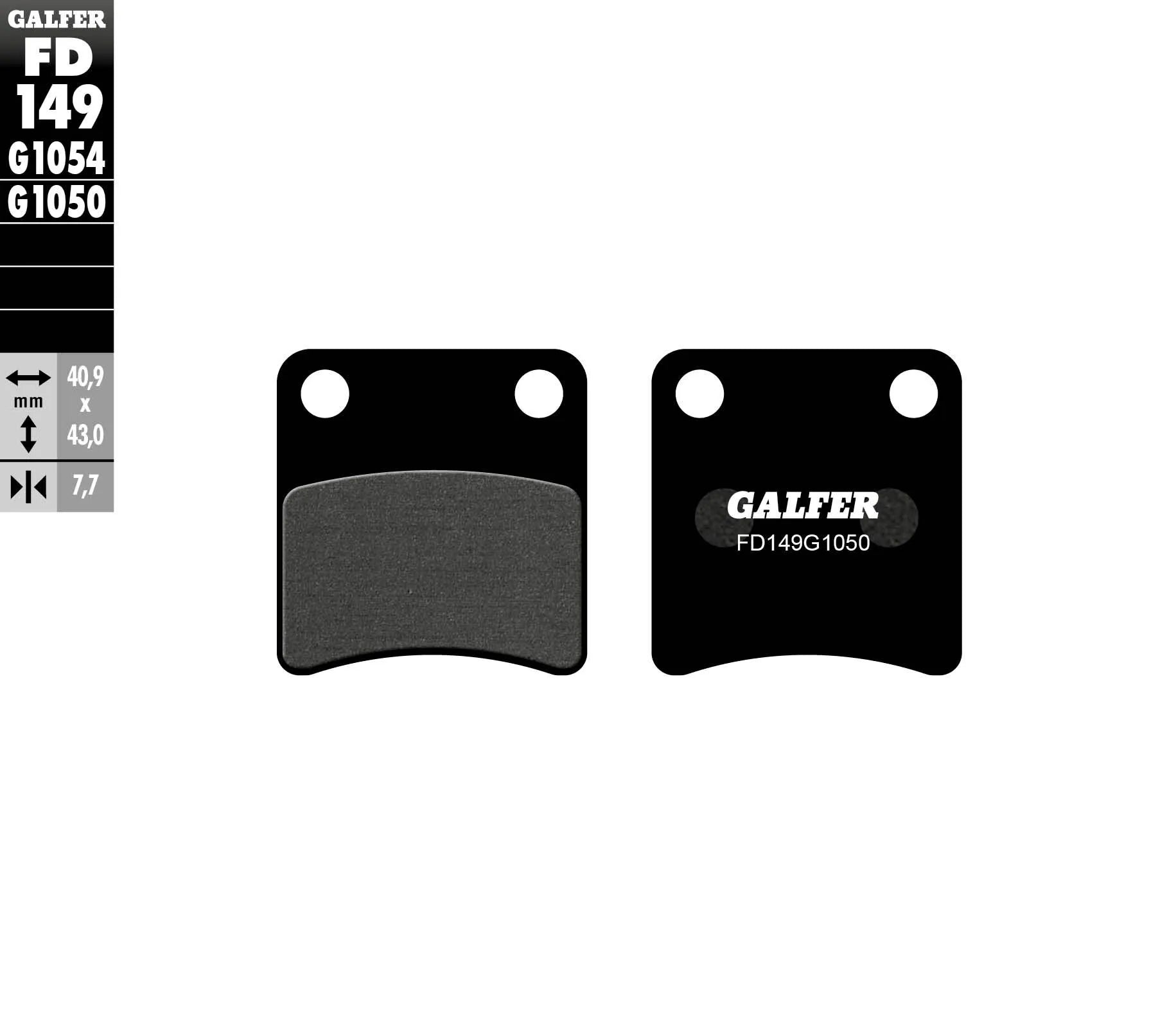 Galfer Organic Brake Pad For Motorcycle