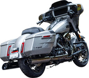 S&S Cycle Mk45 Performance Slip-On Avgasrör - Lava Chrome
