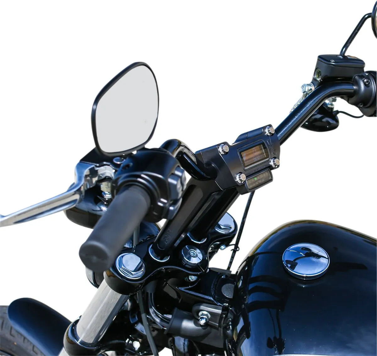 Thrashin Supply 8" Black Handlebar Risers