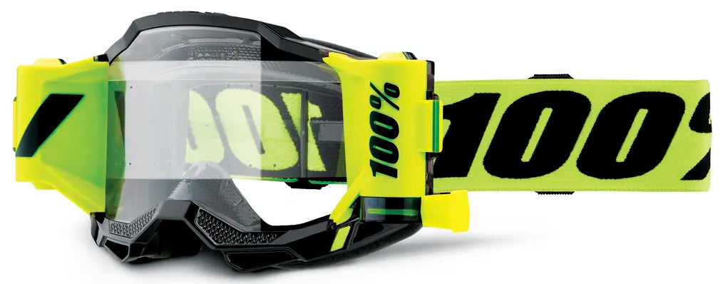 100% Accuri 2 Forecast Roll-Off Goggle Neon Yellow