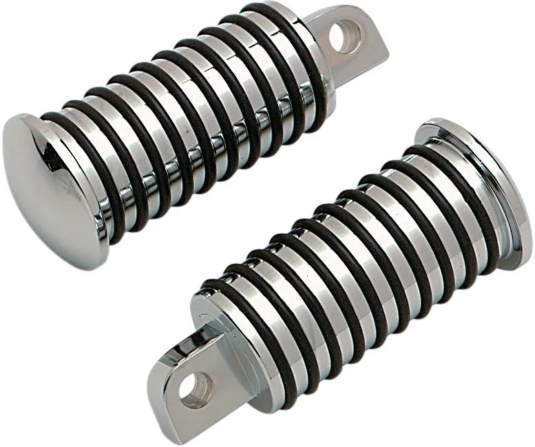 Drag Specialties Sundance Driver Foot Pegs Orange