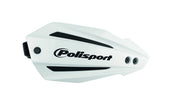 Polisport Bullit Wrap Handguard - White Plastic