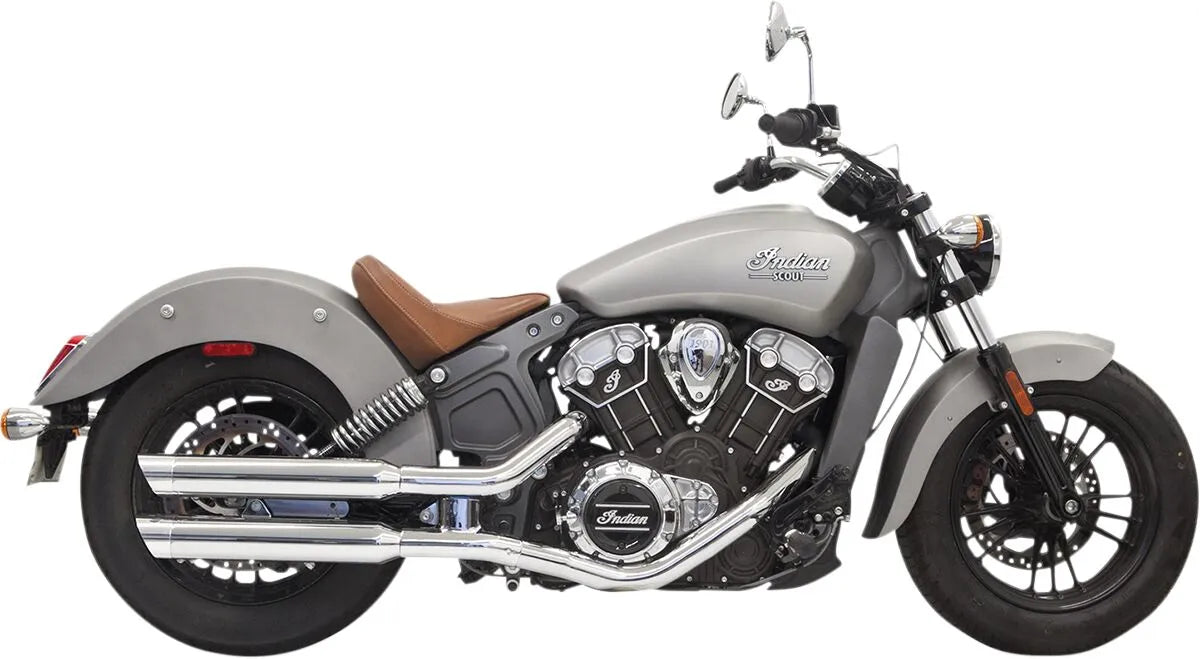 Bassani Xhaust Classic Chrome Slip-On Ljuddämpare