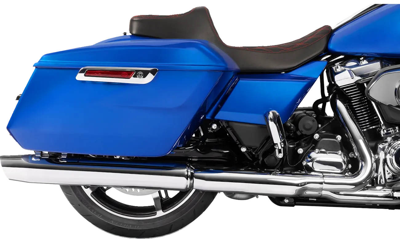 Drag Specialties Extended Reach Predator Iii Seat - For Harley Davidson