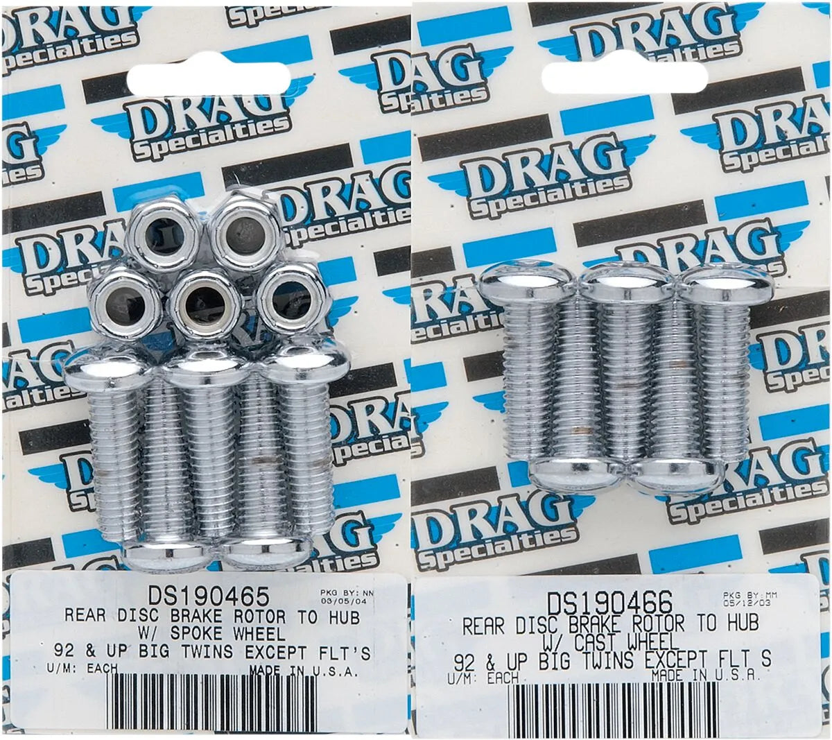 Drag Specialties Monteringssats för Nav till Skivbroms