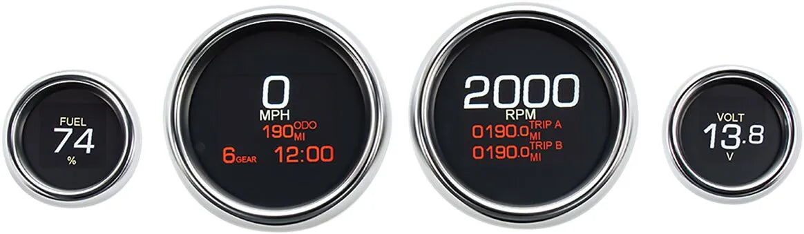 Dakota Digital Four-gauge Mlx Series Kit