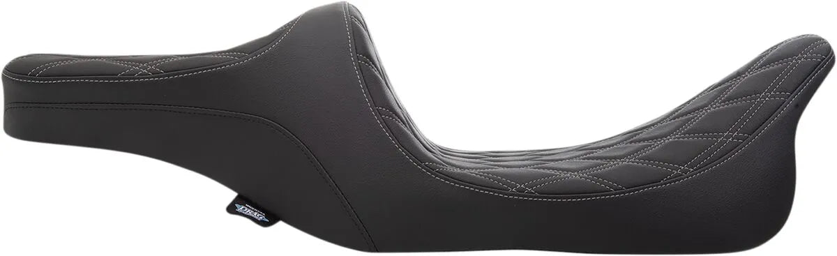 Drag Specialties Predator Iii 2-up Seat - For Harley Davidson