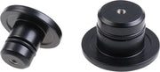Cult Werk Black Aluminum Axle Cover