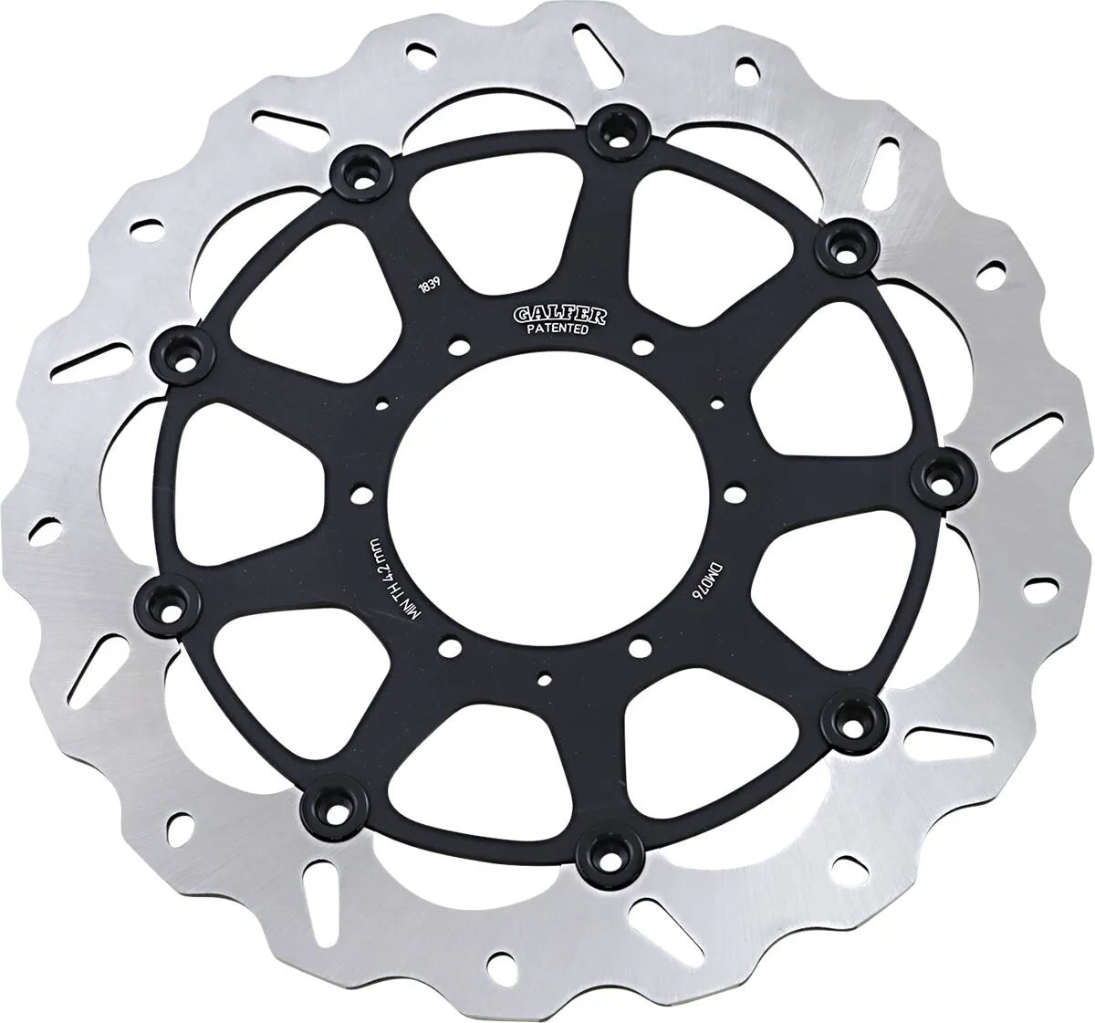 Galfer Brake Rotor For Motorcycle - High Carbon Stainless Steel - Front
