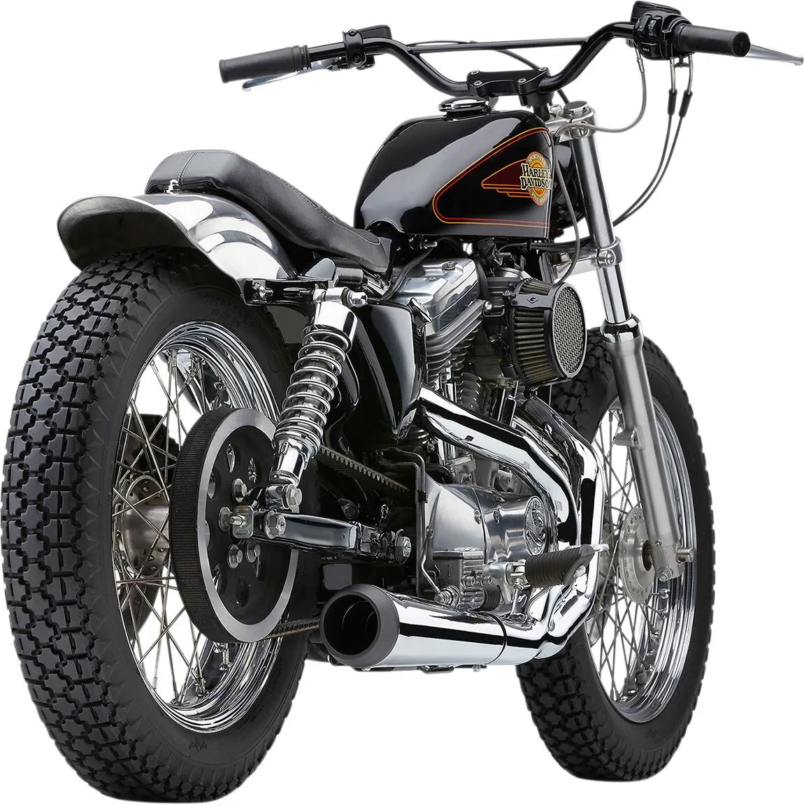 Cobra El Diablo 2:1 Chrome Avgassystem - Förbättra din motorcykel!