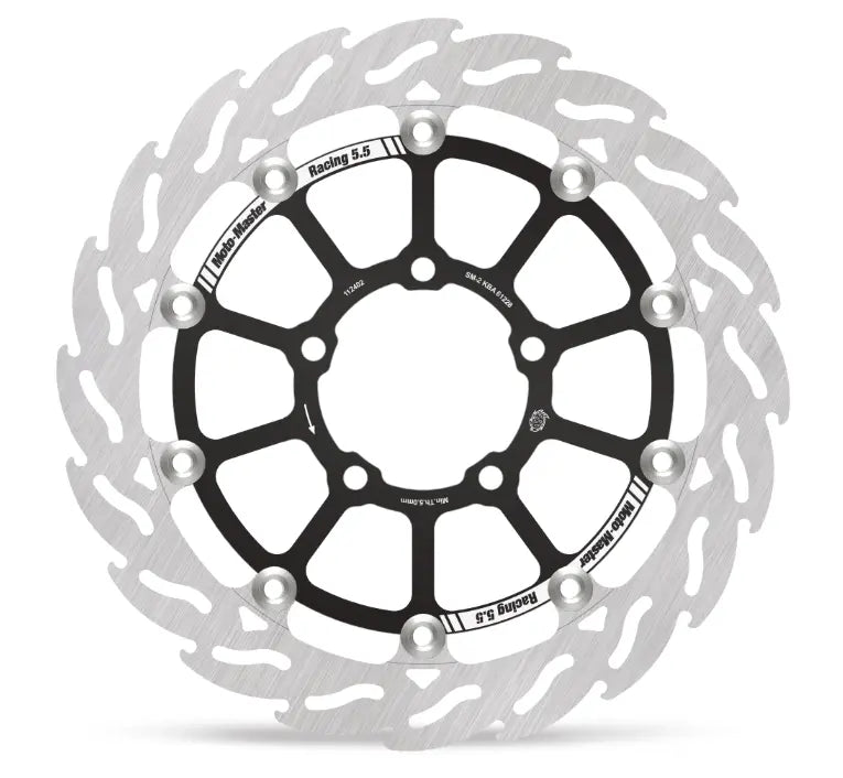 Moto-Master Flame Series Floating Front Left Brake Rotor