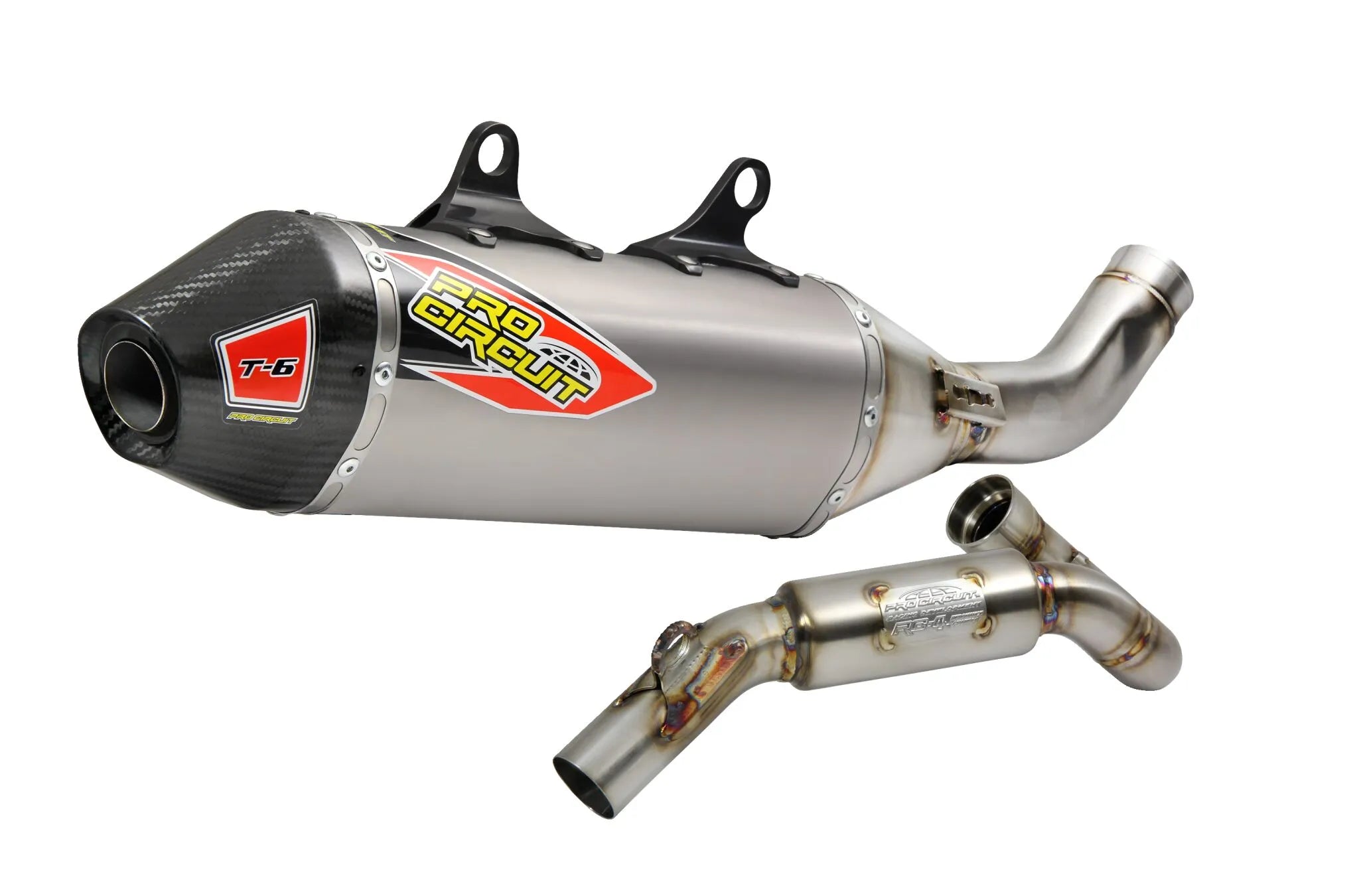 Pro Circuit T-6 Euro Avgassystem Ss/ti/cf