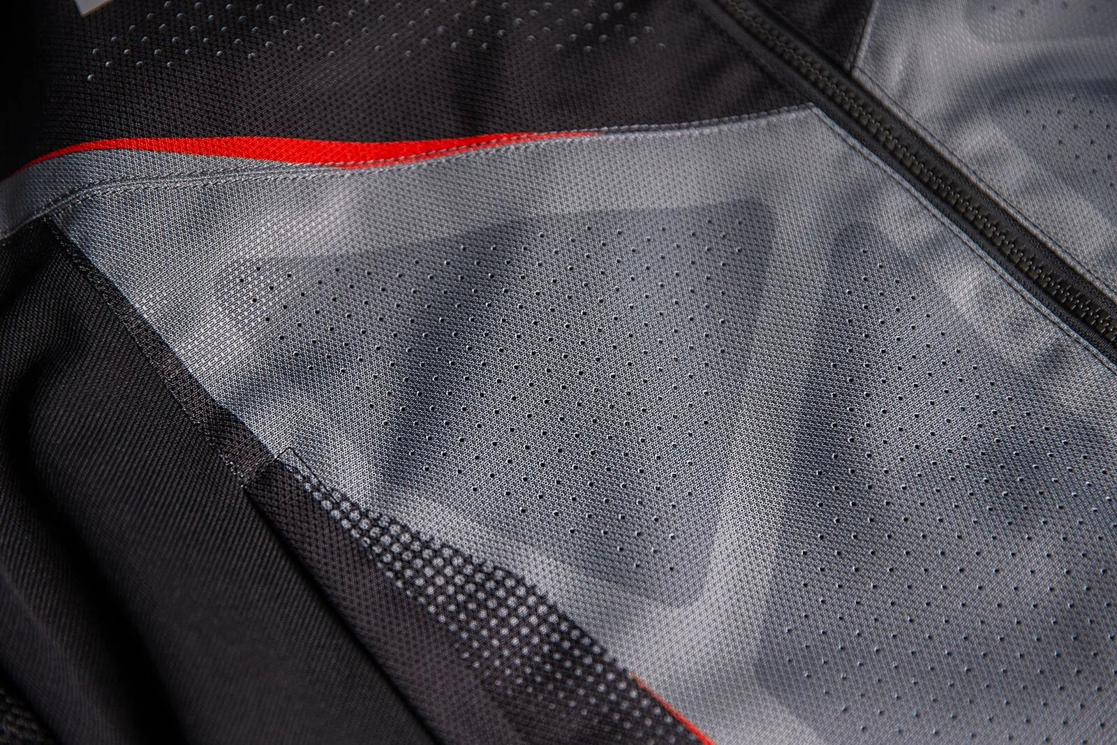 Icon Hooligan Ultrabolt Jacket - Black/Gray/Red
