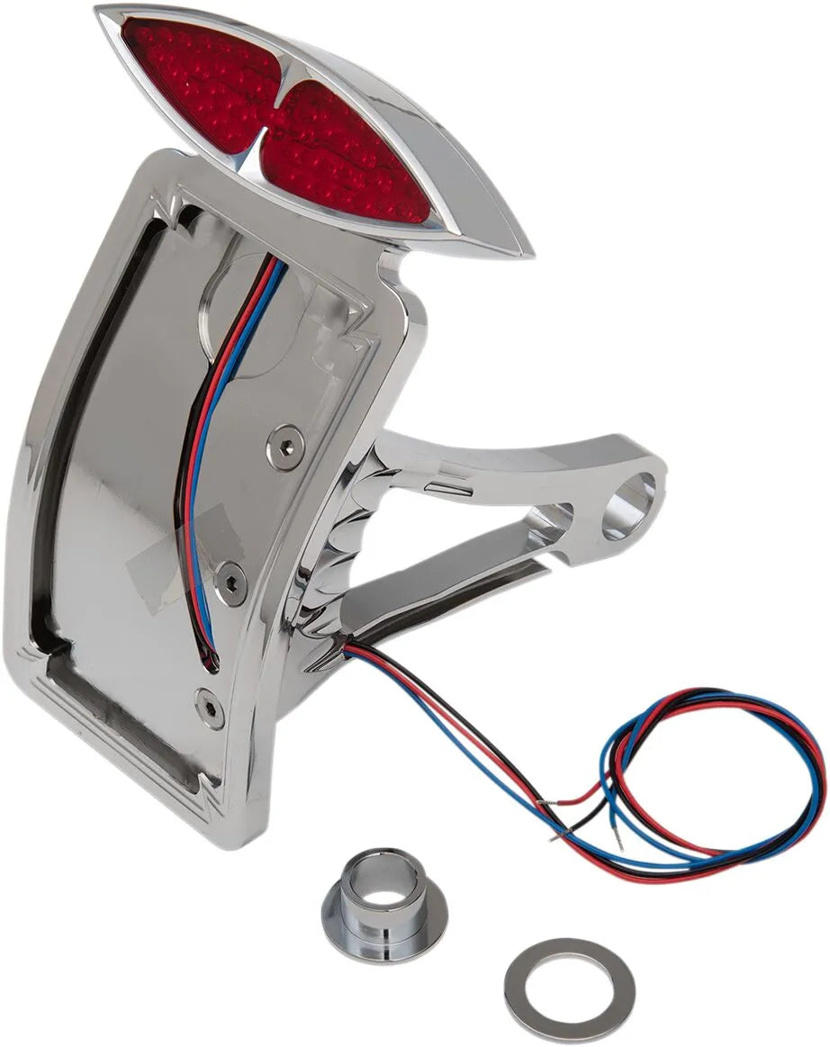 Drag Specialties Deco Taillight License Plate Mount