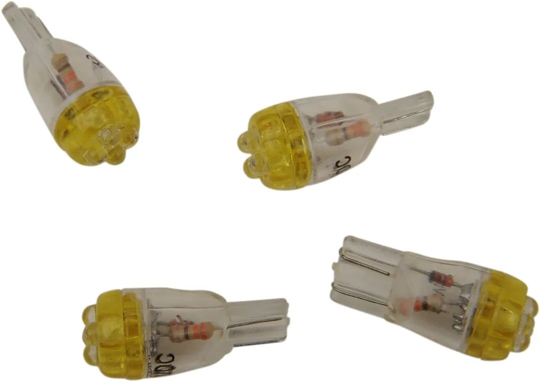 Drag Specialties Mini Wedge Led Bulb - Amber