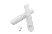 UFO White Plastic Fork Slider Protectors