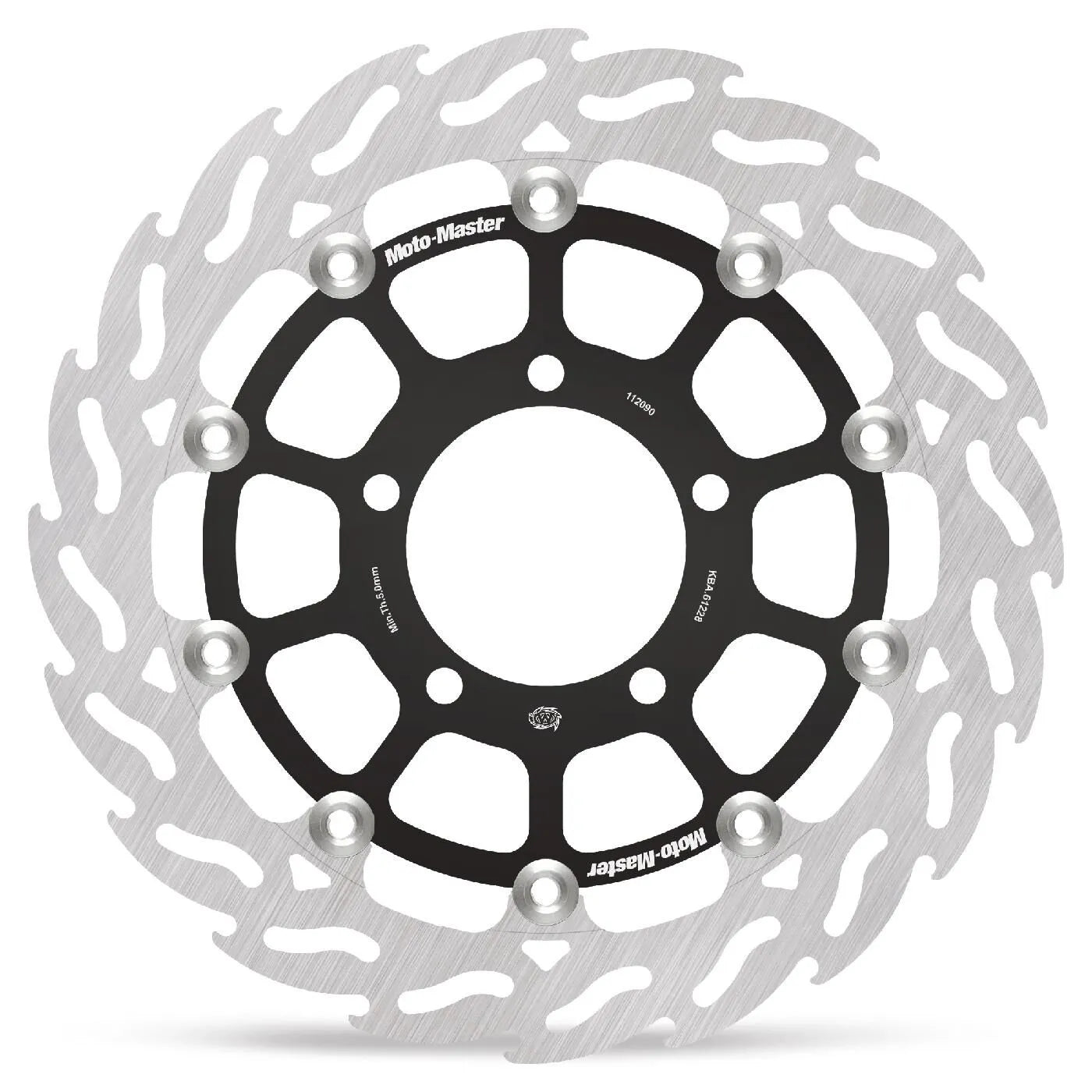 Moto-master Flame Series Race Rotor för motorcyklar - Fram