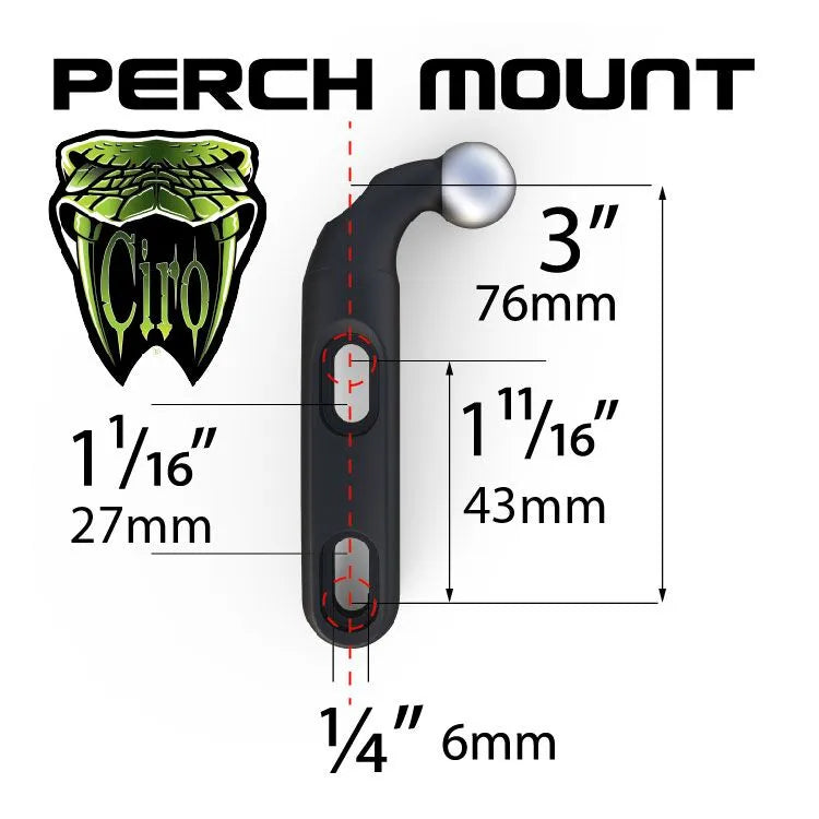 Ciro Brake/clutch Perch Mount