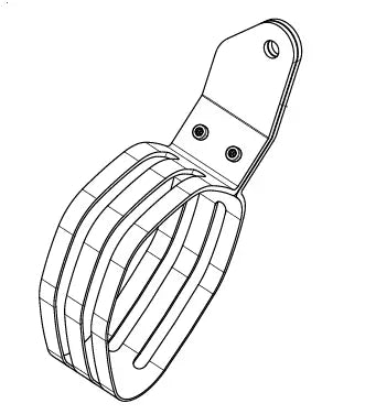 Akrapovic Muffler Clamp