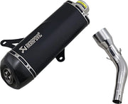 Akrapovic Rostfritt Stål Slip-On Avgasrör För Scooter - ECE Väglaglig