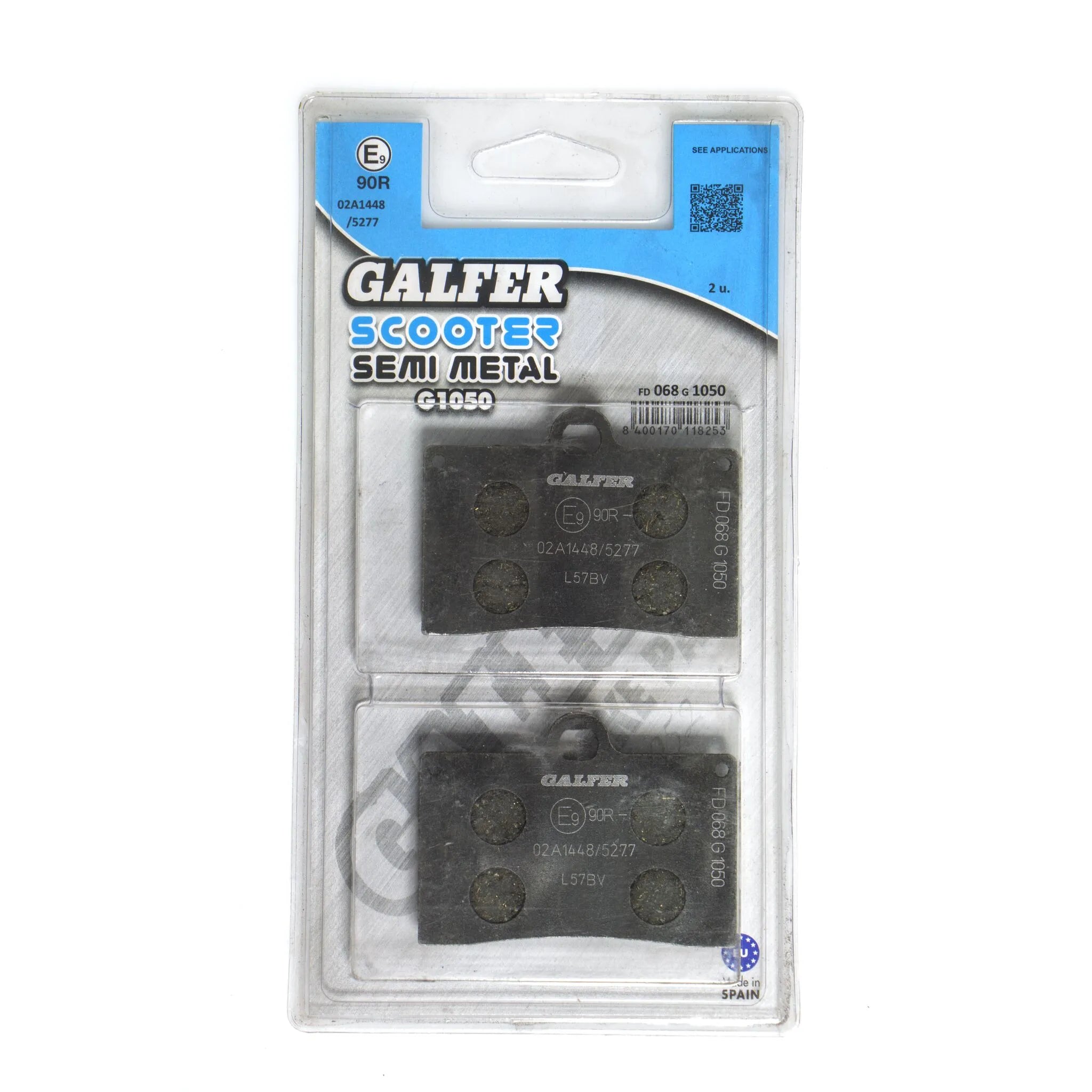 Galfer Semi-metallic Bromsbelägg - Mångsidig Prestanda - Fram