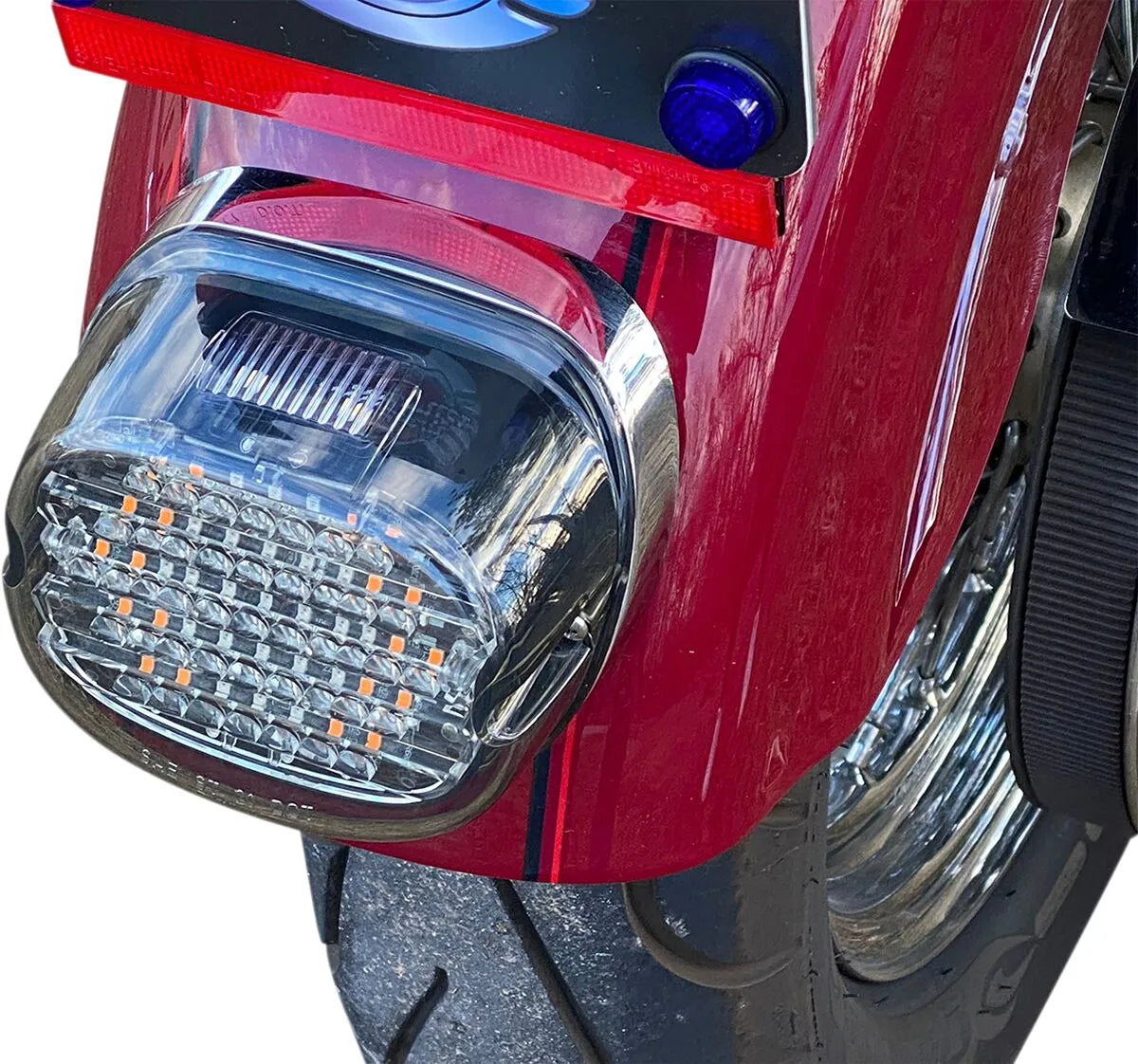 Custom Dynamics Low Profile Taillight with Turn Signals - CD-INT-TL-W-S