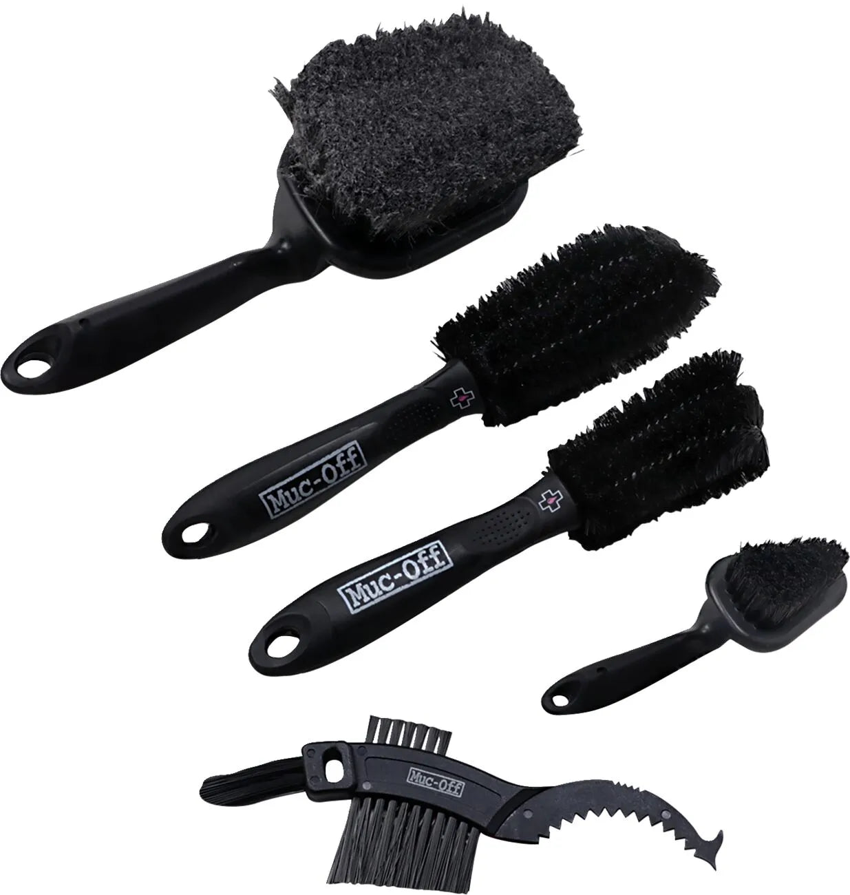 Muc-off 5-piece Brush Set For Motorcycle Cleaning