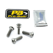 Pro Bolt Titanium Broms Rotor Monteringsbult Kit